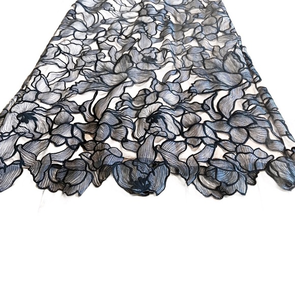 NWT JS Collections Soutache Lace midi dress sz 8 - Picture 5 of 11